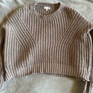 From so. It is very comfortable, beige color in a size small.